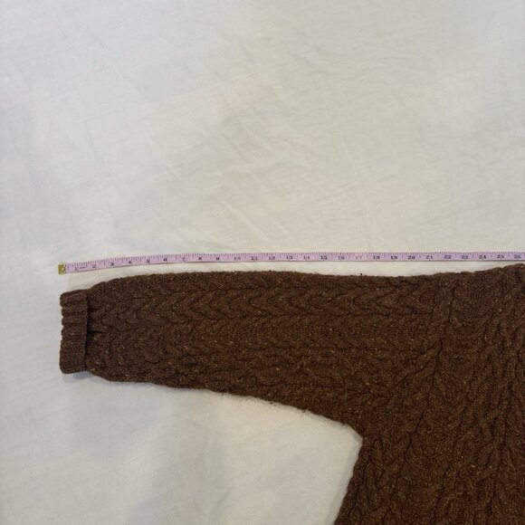 Vintage Jones New York Medium Mohair Wool Blend Long Grandpa Cardigan Sweater - Picture 7 of 9